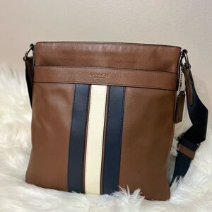 Charles Crossbody With Varsity Stripe